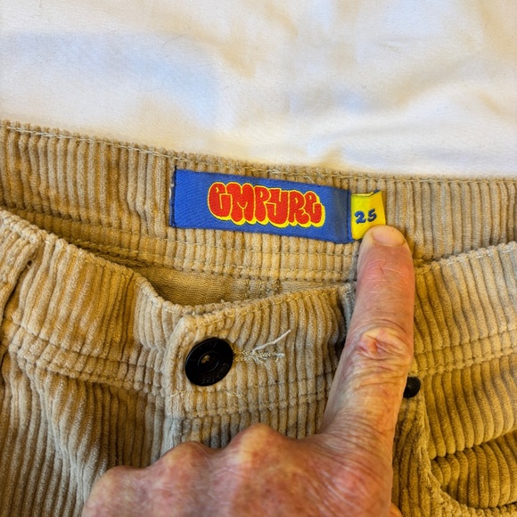 Empyre Boys Corduroy Pants | Tan Beige | Size 25 | Skate Streetwear | EUC - Picture 3 of 8